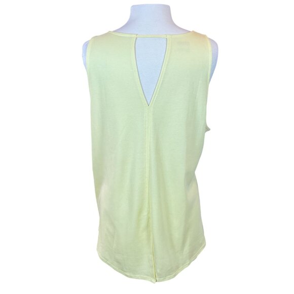 Haven Well Within Yellow Cotton Strappy Back Tank XL NWT - Picture 3 of 7